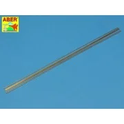 Brass round rods 0,8mm length 250mm x6pcs - Aber Models BR 08