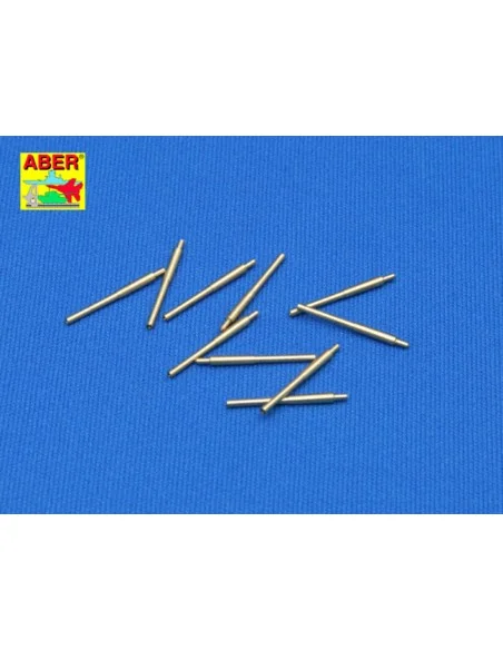 10 pcs 203mm barrels for Japan ships: Atago, 1/350 - Aber Models RE...