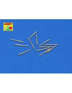12 pcs 127 mm long barrels for Japan ships, 1/350 - Aber Models RE-...