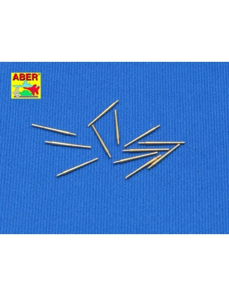 12 pcs 127 mm long barrels for Japan ships, 1/350 - Aber Models RE-...