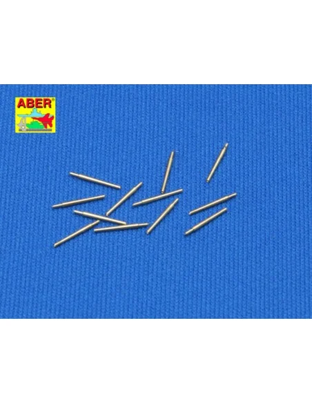 12 pcs 127 mm short barrels for Japan ships, 1/350 - Aber Models RE...
