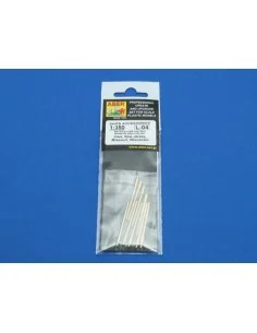 Set of 9 pcs 406 mm barrels Missouri, 1/350 - Aber Models RE-350 L04 2