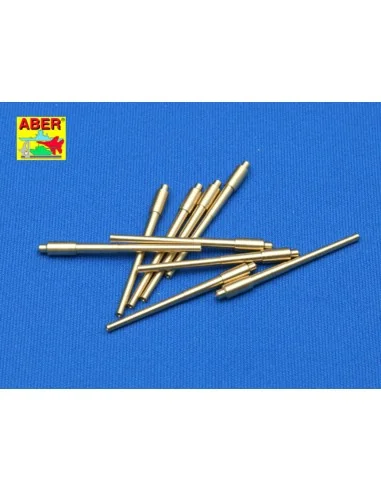 Set of 9 pcs 406 mm barrels Missouri, 1/350 - Aber Models RE-350 L04