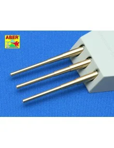 Set of 9 pcs 406 mm long barrels North Carolina, 1/350 - Aber Model...
