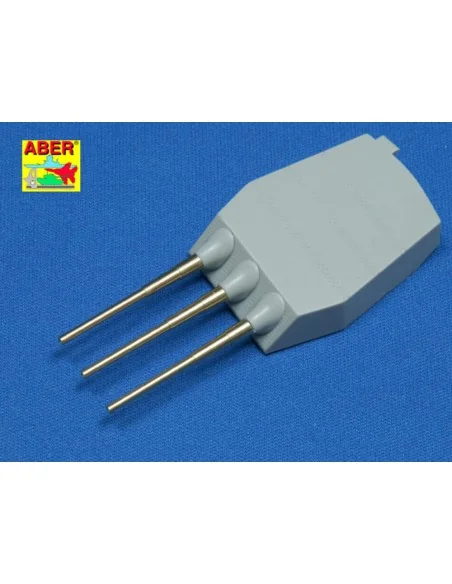Set of 9 pcs 406 mm short barrels for North Carolina, 1/350 - Aber ...