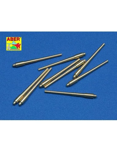 Set of 9 pcs 406 mm short barrels for North Carolina, 1/350 - Aber ...