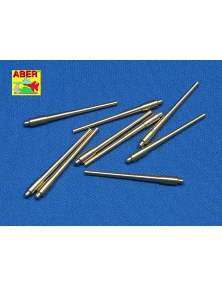 Set of 9 pcs 406 mm short barrels for North Carolina, 1/350 - Aber ...
