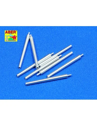 8 pcs 406 mm barrels for Nagato, 1/350 - Aber Models RE-350 L08