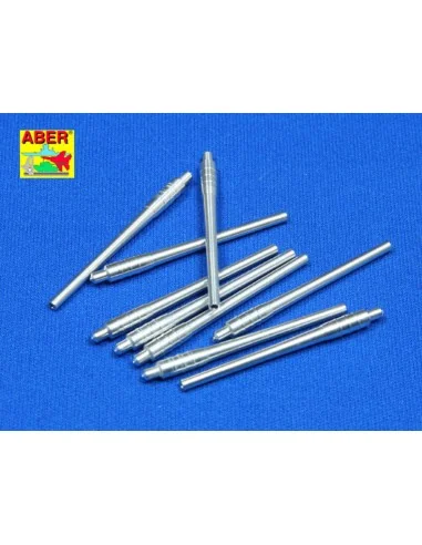 9 pcs 460 mm barrels for Yamato, 1/350 - Aber Models RE-350 L09