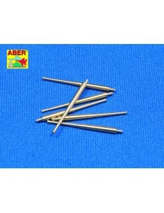 6 pcs 155 mm barrels for Yamato, 1/350 - Aber Models RE-350 L10