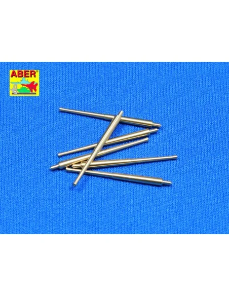 6 pcs 155 mm barrels for Yamato, 1/350 - Aber Models RE-350 L10