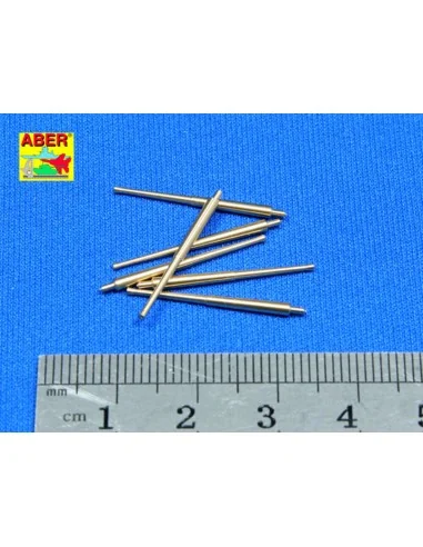 6 pcs 155 mm barrels for Yamato, 1/350 - Aber Models RE-350 L10