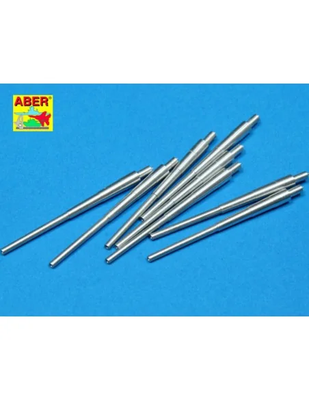 8 pcs 380 mm barrels for Bismarck, 1/350 - Aber Models RE-350 L11