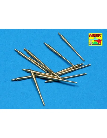12 pcs 150 mm barrels for Bismarck, 1/350 - Aber Models RE-350 L12