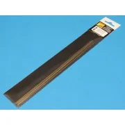 Brass round rods 1,0mm length 250mm x 5 pcs. - Aber Models BR 10