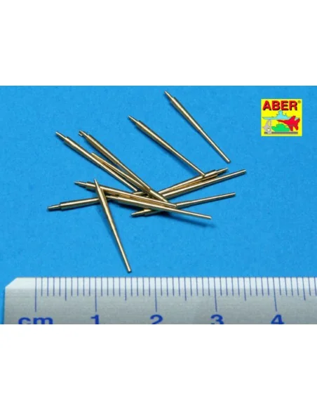 [NO_DESC] 12 pcs 150 mm barrels for Bismarck, 1/350 - Aber Models R...