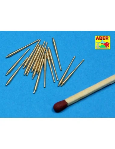 16 pcs 105 mm in C/33 mount for German, 1/350 - Aber Models RE-350 L13