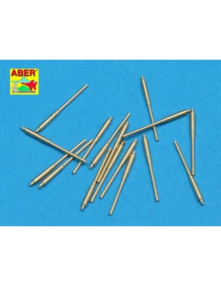 16 pcs 105 mm in C/37 mount for German, 1/350 - Aber Models RE-350 L14