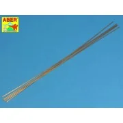 Brass round rods 1, 0mm length 250mm x 5 pcs. - Aber Models BR 10 Brass round rods 1, 0mm length 250mm x 5 pcs. - Aber Models BR 10