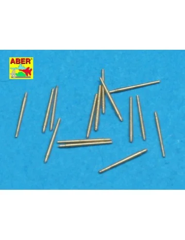 16 pcs 37 mm L/83 barrels SK C/30, 1/350 - Aber Models RE-350 L15