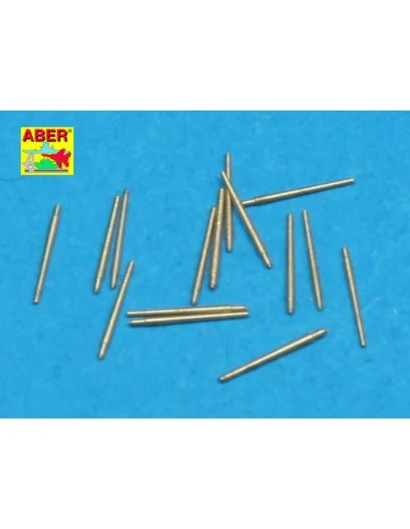 16 pcs 37 mm L/83 barrels SK C/30, 1/350 - Aber Models RE-350 L15