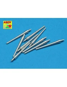 Set of 9 pcs 203 mm barrels for San Francisco type, 1/350 - Aber Mo... 2