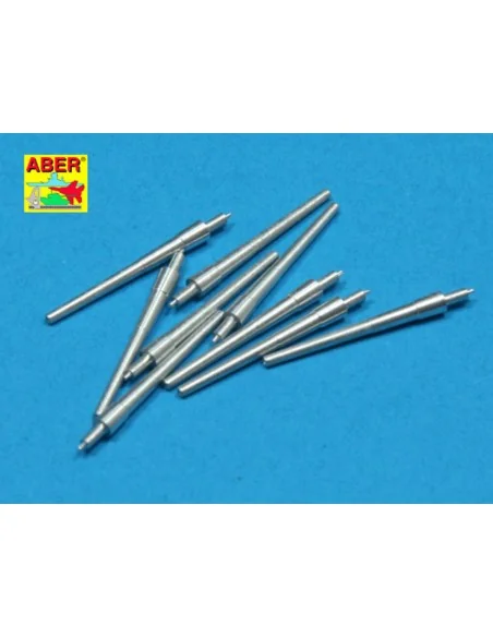 Set of 9 pcs 203 mm barrels for San Francisco type, 1/350 - Aber Mo...