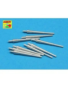 Set of 9 pcs 203 mm barrels for New Orleans type, 1/350 - Aber Mode... 2