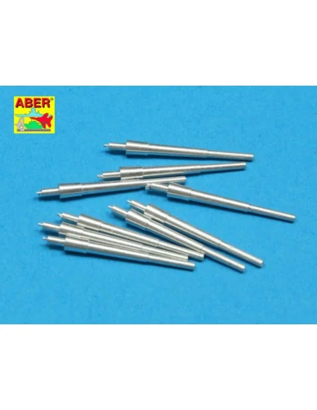 Set of 9 pcs 203 mm barrels for New Orleans type, 1/350 - Aber Mode...