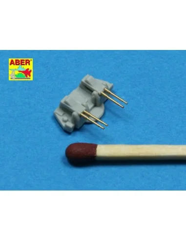 20 pcs 40 mm Bofors Mk.1 barrels, 1/350 - Aber Models RE-350 L21