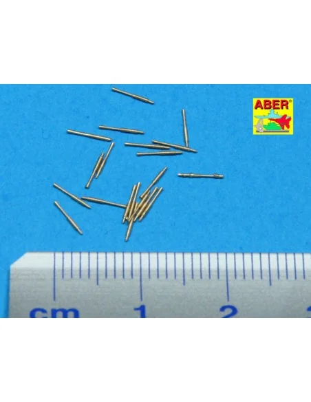 20 pcs 25 mm type 96 barrels for Japan ships, 1/350 - Aber Models R...