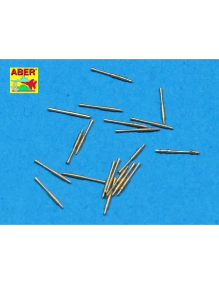 20 pcs 25 mm type 96 barrels for Japan ships, 1/350 - Aber Models R...