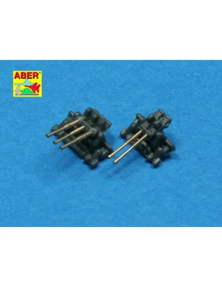20 pcs 25 mm type 96 barrels for Japan ships, 1/350 - Aber Models R...