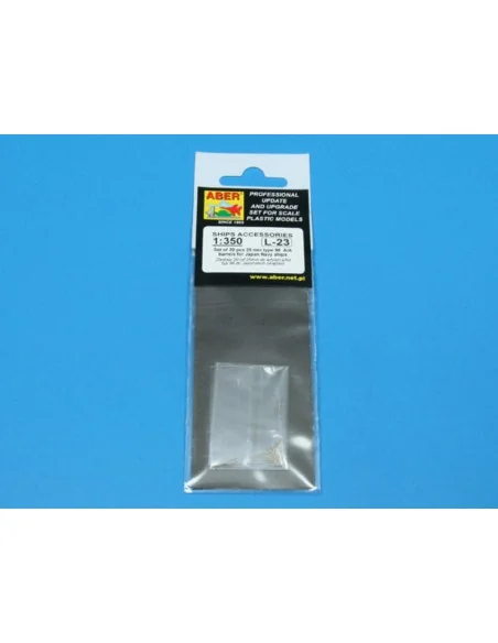 20 pcs 25 mm type 96 barrels for Japan ships, 1/350 - Aber Models R...