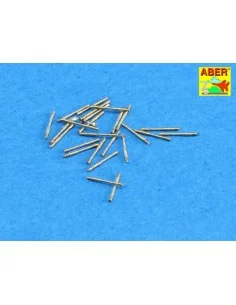[NO_DESC] Set of 20 pcs 13 mm type 93 A/A barrels, 1/350 - Aber Mod...
