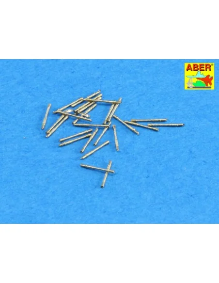 Set of 20 pcs 13 mm type 93 A/A barrels, 1/350 - Aber Models RE-350...