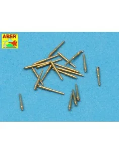 [NO_DESC] Set of 20 pcs 28 mm (1, 1in)barrels for US Navy, 1/350 - ...