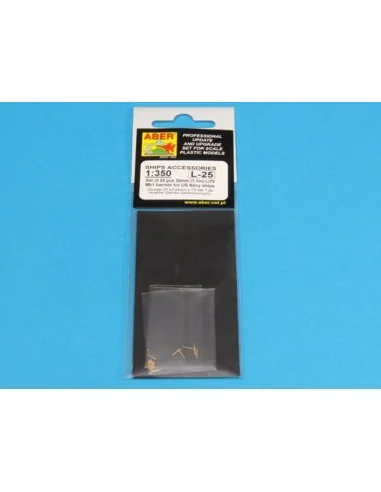 Set of 20 pcs 28 mm (1, 1in)barrels for US Navy, 1/350 - Aber Model...