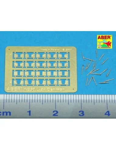[NO_DESC] 20 pcs 20 mm L/70 Oerlikon Mk.10 barrels, 1/350 - Aber Mo...