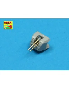 16 pcs 102 mm Q.F. Mk.XVI barrels, 1/350 - Aber Models RE-350 L28