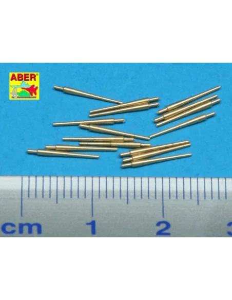 [NO_DESC] 16 pcs 102 mm Q.F. Mk.XVI barrels, 1/350 - Aber Models RE...