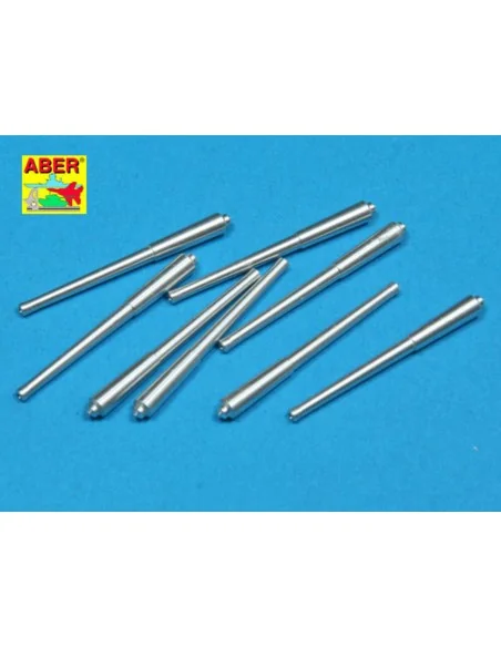 8 pcs 381mm - long barrels for Hood, Repulse, 1/350 - Aber Models R...