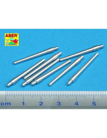 [NO_DESC] 8 pcs 381mm -short barrels for Hood, Repulse, 1/350 - Abe...
