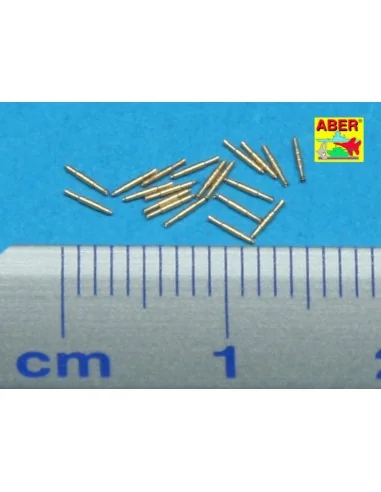 [NO_DESC] 20 pcs 12, 7mm Vickers Mk.III MG barrels, 1/350 - Aber Mo...
