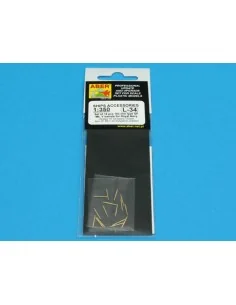 Set of 16 pcs 102mm QF Mk.V barrels for Roval, 1/350 - Aber Models ...
