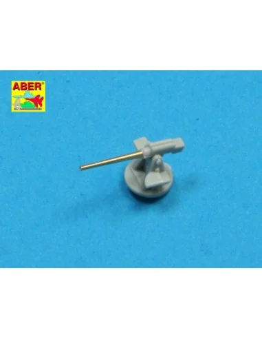 Set of 16 pcs 102mm QF Mk.V barrels for Roval, 1/350 - Aber Models ...