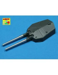 Set of 8 pcs 356 mm barrels for Kongo, 1/350 - Aber Models RE-350 L35