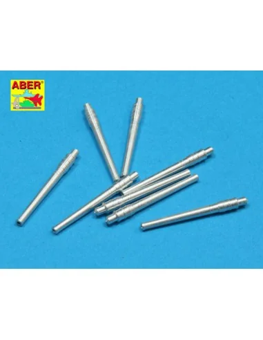 Set of 8 pcs 356 mm barrels for Kongo, 1/350 - Aber Models RE-350 L35