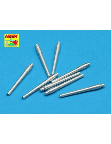 Set of 8 pcs 356 mm barrels for Kongo, 1/350 - Aber Models RE-350 L35