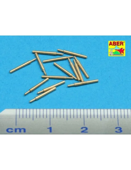 Set of 14 pcs 152 mm barrels for Kongo, 1/350 - Aber Models RE-350 L36